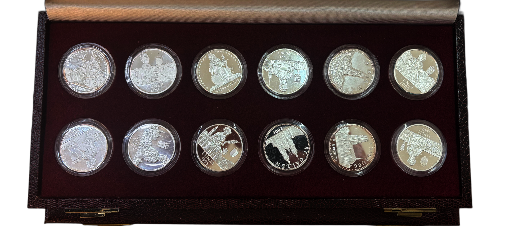 collection of 12 Ounces fine silver 999.9