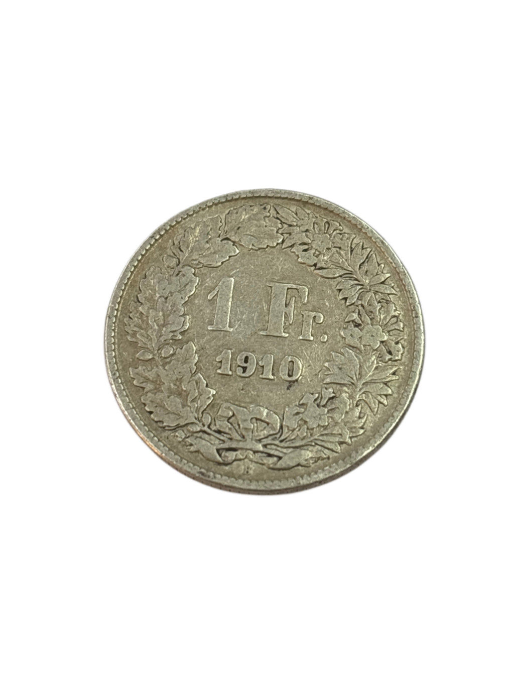 1 Fr SILVER COIN 1910 - SWITZERLAND