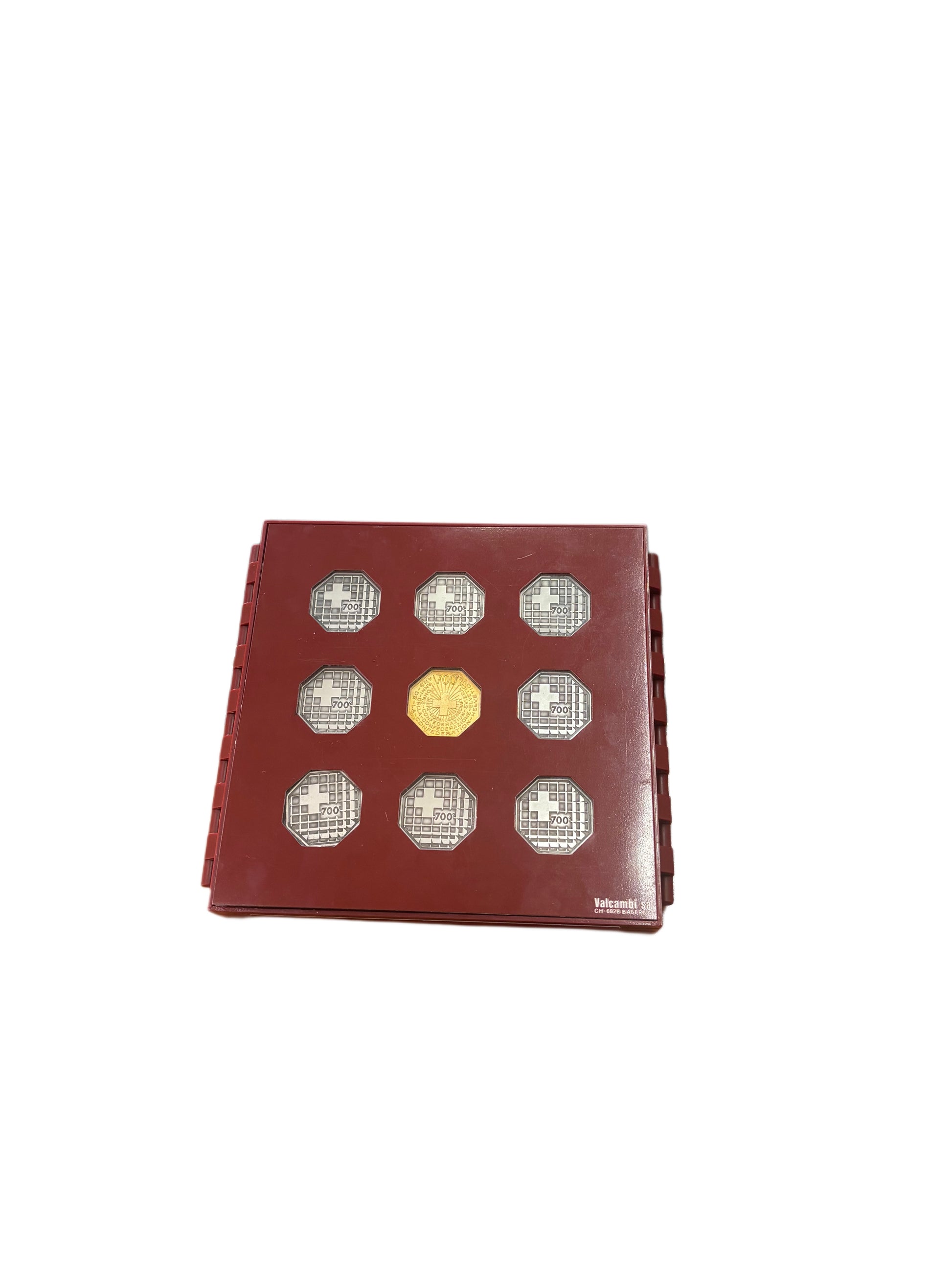 Collection 700 years  anniversary Swiss Confederation - 27 medals Silver 999