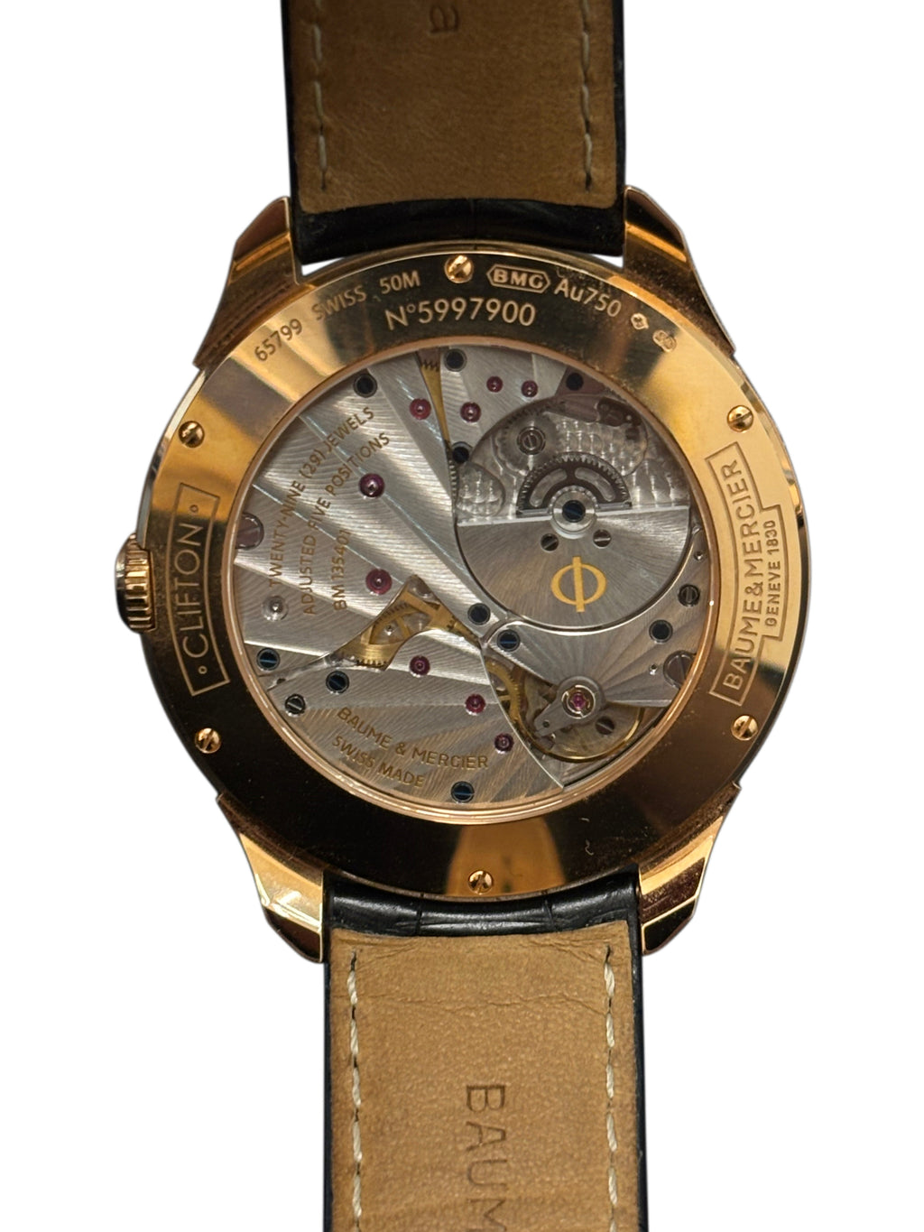 Baume & Mercier Clifton FULL SET, PERPETUAL CALENDAR, NOS 2017, 18kt GOLD - SPECIAL