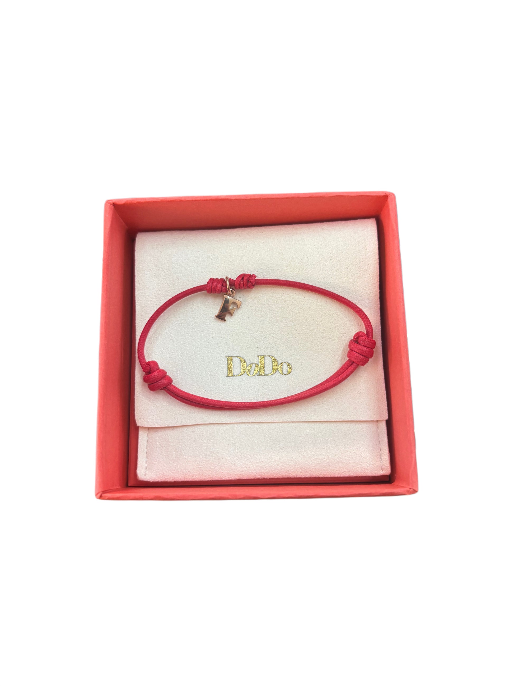 DODO INITIALS SIGN PENDANT IN ROSE GOLD 9KT 1.36GR
