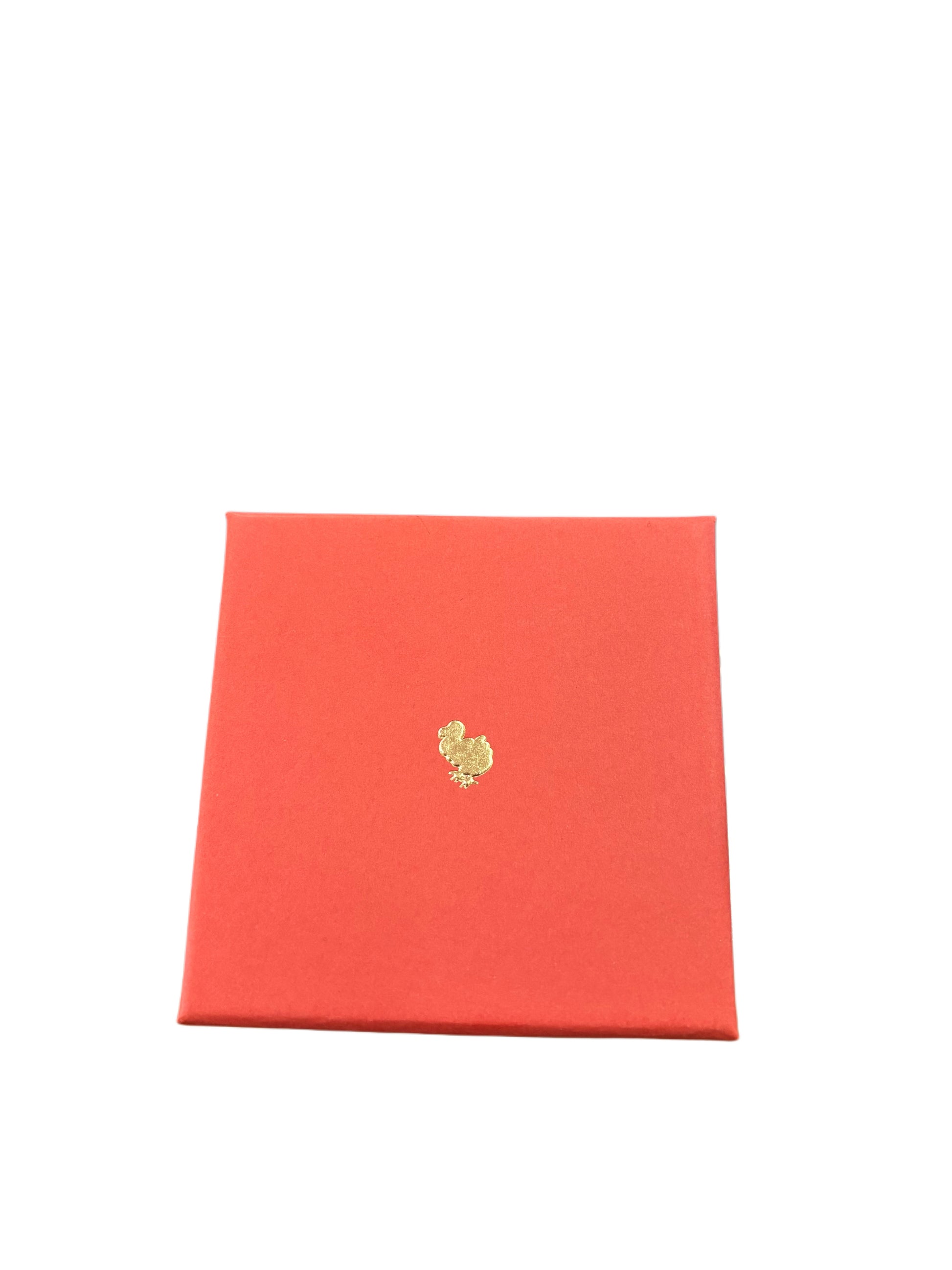 DODO INITIALS SIGN PENDANT IN ROSE GOLD 9KT 1.36GR