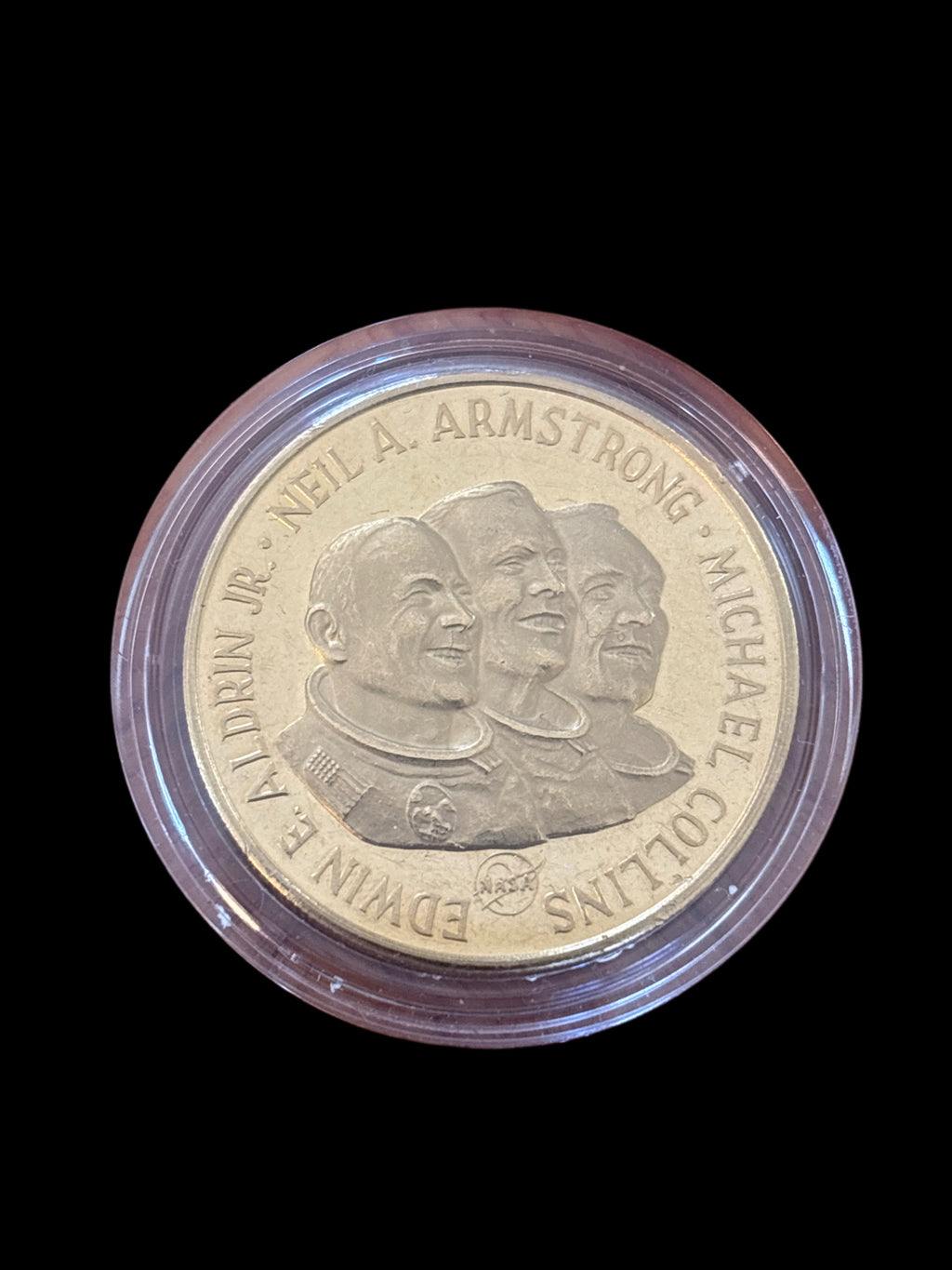 MONETA ORO 0.900 NASA 17.5GR APOLLO 11