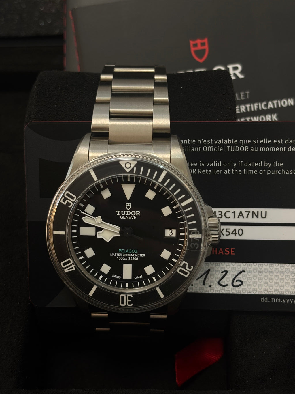 TUDOR PELAGOS NEW 2026 TITANIUM FULL SET