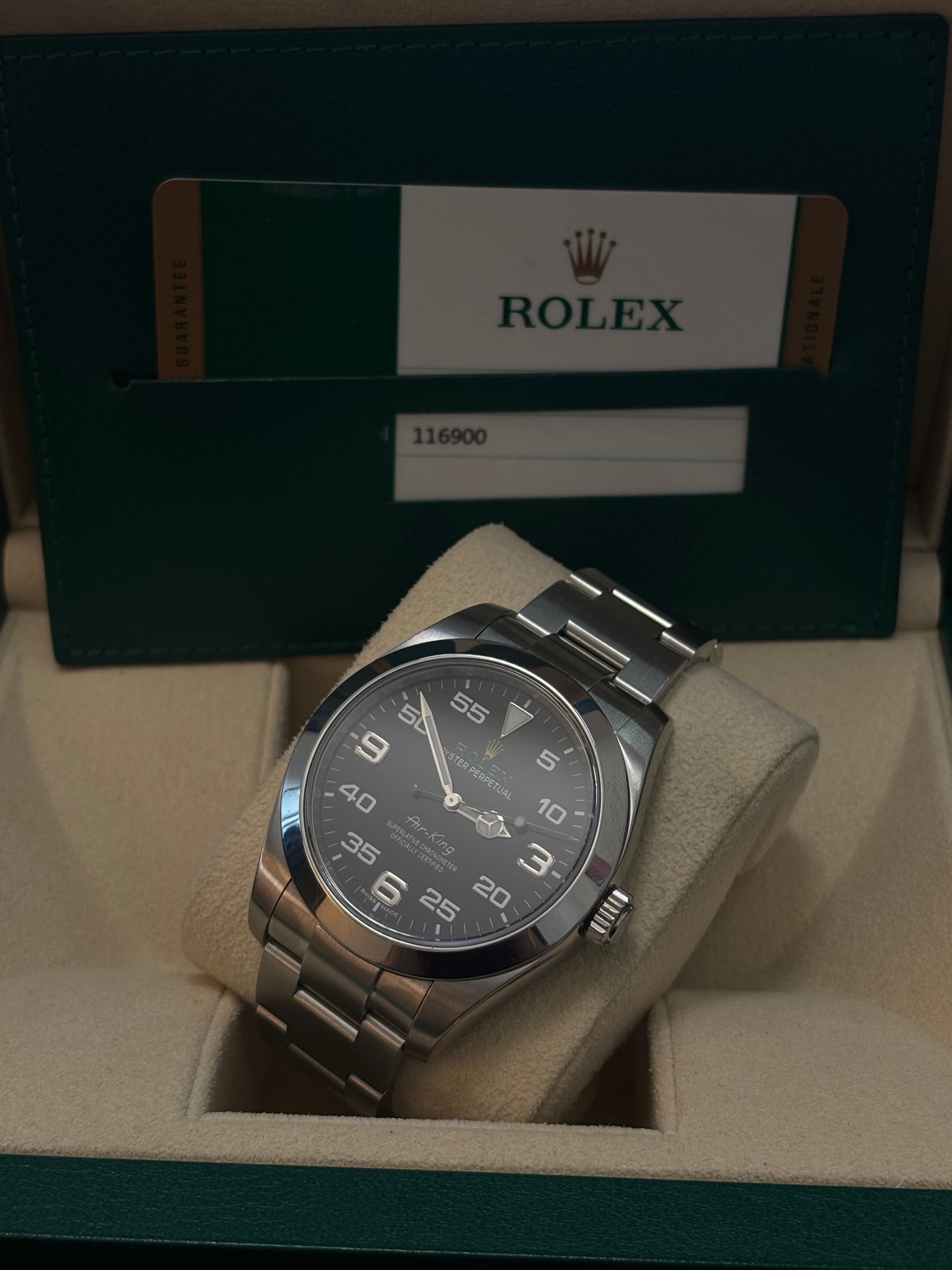 Rolex Air King Full set, good condition, 2018 year SWISS ORIGIN